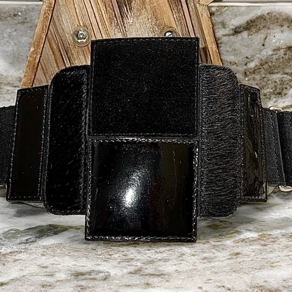 Anne Fontaine Patent & Calf Belt - Picture 16 of 16